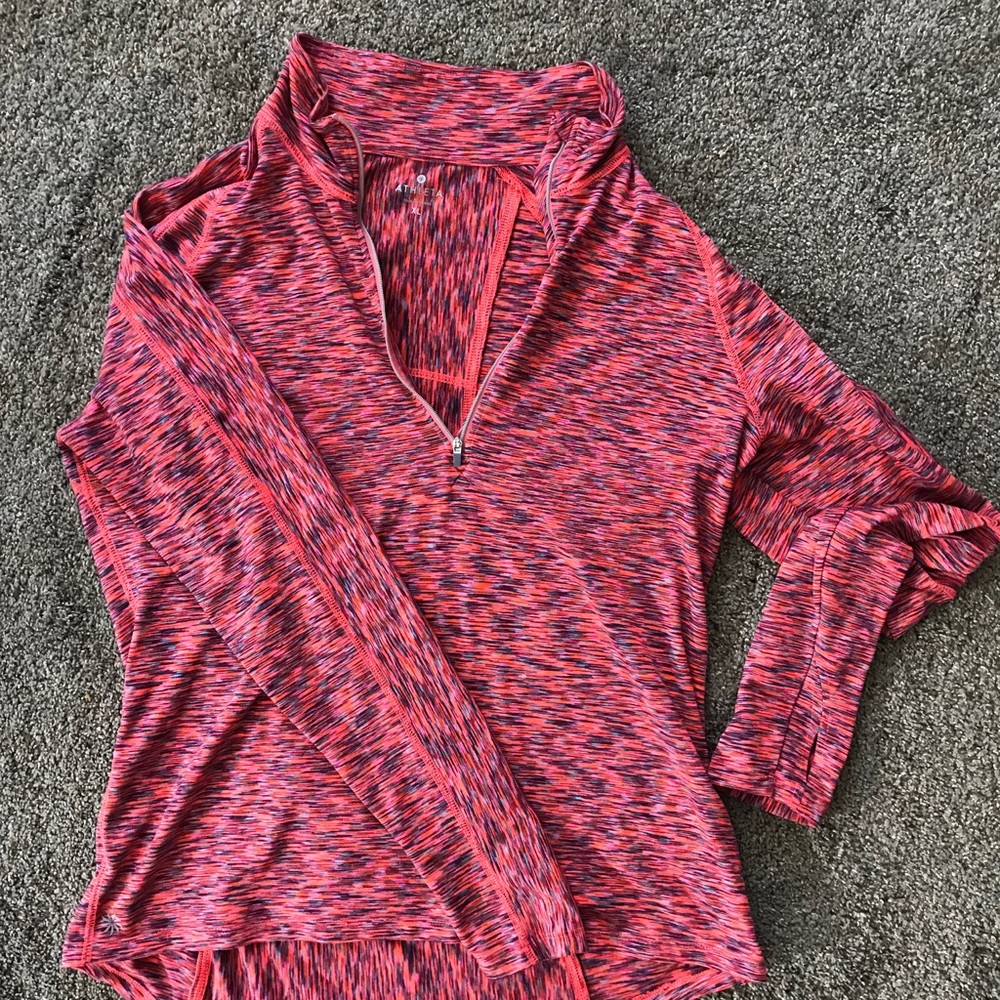 XL Athleta 1/4 Zip Long Sleeved Pullover